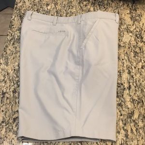 Grey golf shorts
